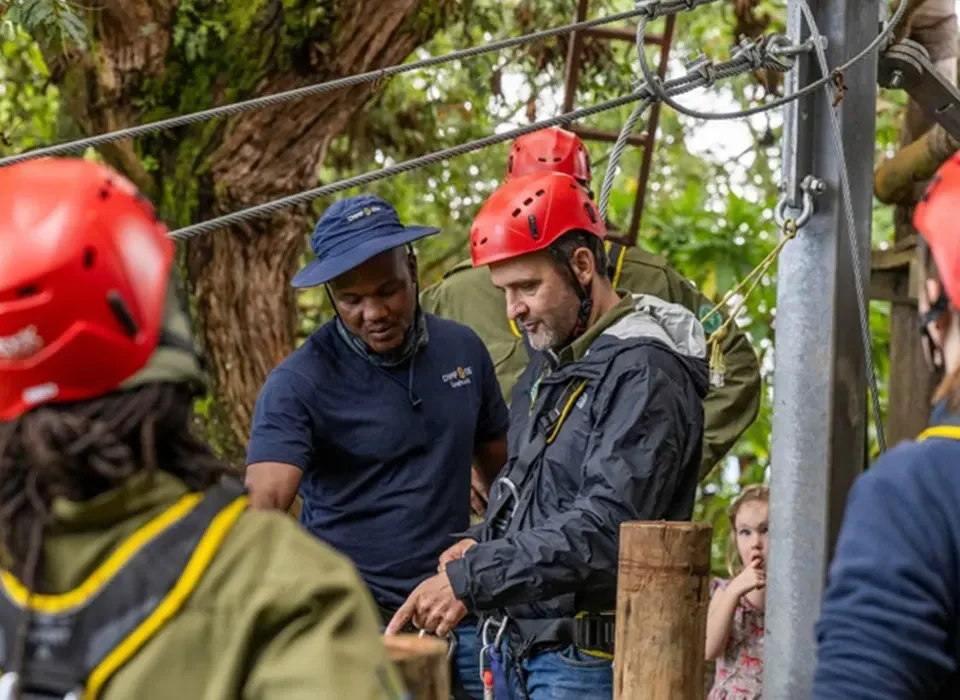 Zip Lining in Nyungwe Forest National Park