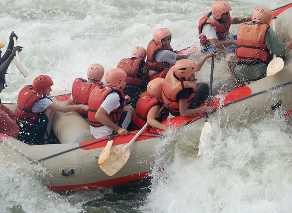 White Water Rafting on the Nile in Uganda